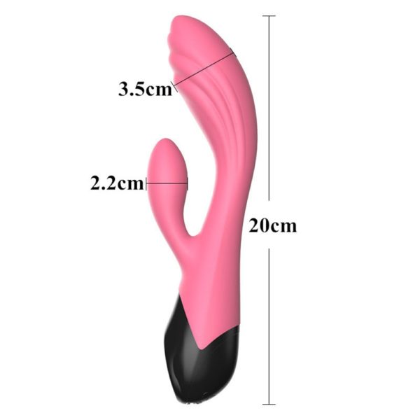 Rabbit With Dual Vibration & Silicone