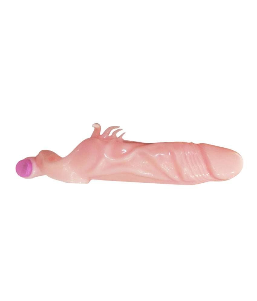 Vibrating Penis Extender Reusable Sleeve